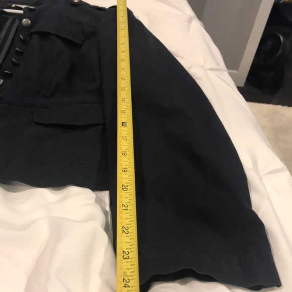 Anne Taylor LOFT military style navy jacket - Picture 8 of 8
